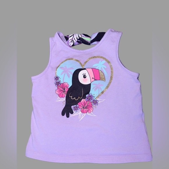 Toddler Girl Tropical Summer Bundle | 12-18 Months | 8 Pieces | Like New - Picture 5 of 10